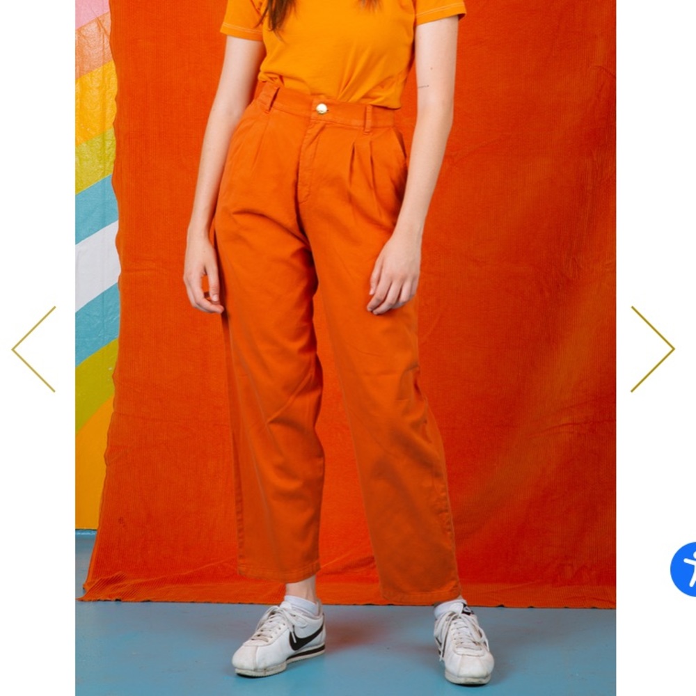 Big Bud Press trousers in burnt orange